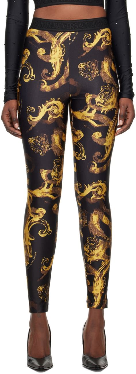 is versace couture real|Versace couture leggings.